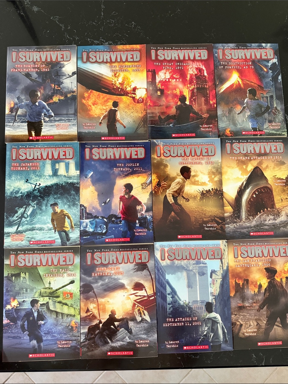 Scholastic I Survived Collection - 12 books
